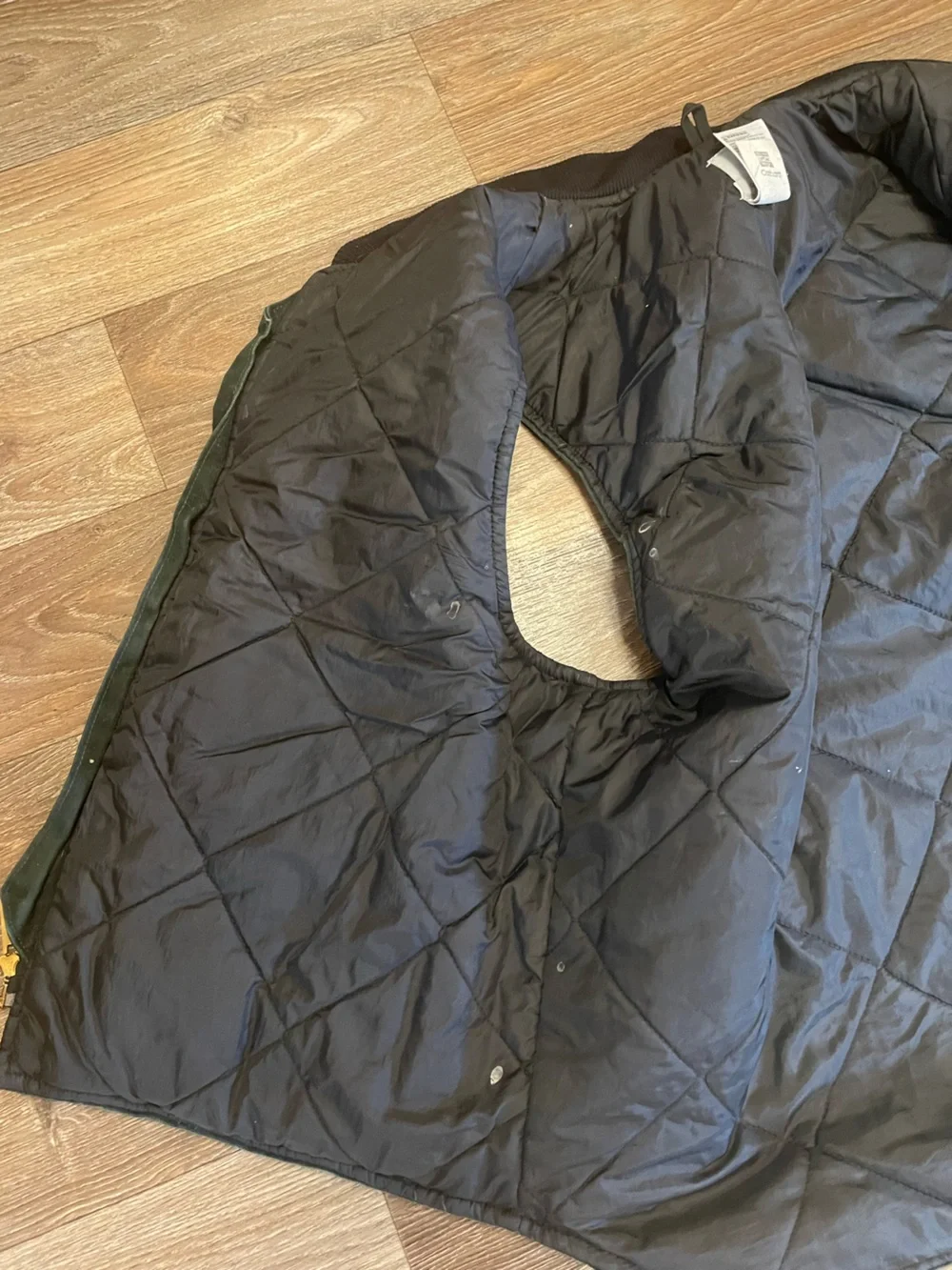Carhartt Men's Insulated Arctic Quilt Lined Vest Spruce V02 SPC Vintage Y2K (05)